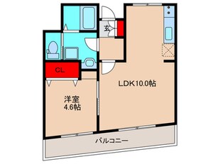 わかばハイツの物件間取画像